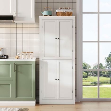 Armario cocina con almacenaje MDF 182x75x40 cm OKMYHOME (1/5)