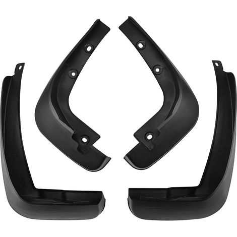Bavettes garde-boue adaptées aux pneus de la Honda Fit Jazz 2011-2013, bavettes garde-boue en caoutchouc souple pour les modèles Fit 2011-2013, résistantes aux éclaboussures et à l'usure.