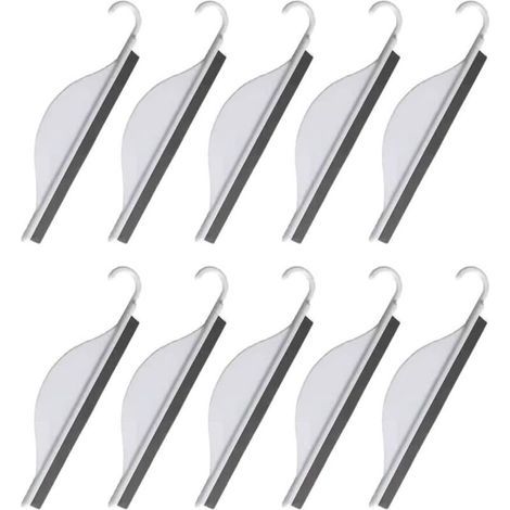 Set di 10 raschietti per specchi e finestre, strumento di pulizia a base d'acqua per uso domestico (1/4)
