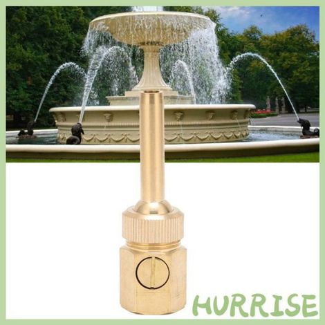 Garosa Buse de fontaine (1/2 20 Mm)Filetage Femelle Fontaine Buse Réglable De jardin outils 4 pointes 20mm dents internes 1/2 (1/4)