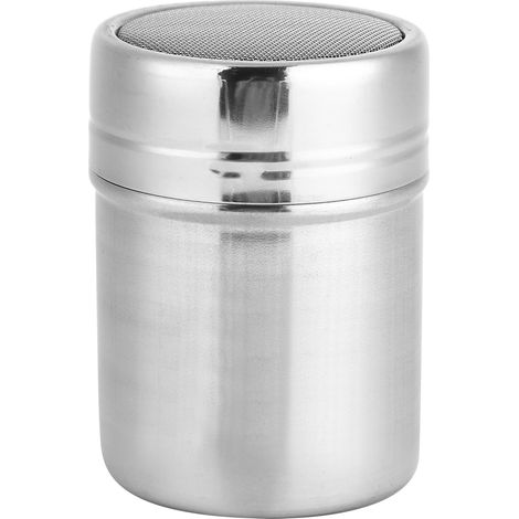 Passoire à poudre en acier inoxydable pour café, sucre, farine, poivrier et épices, ustensile de cuisine. (1/5)