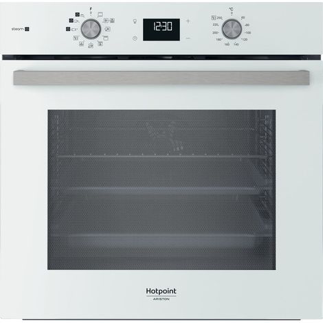 Hotpoint Ariston Forno da incasso HAO3 K58HSU W. Dimensione del forno: Media, Tipo di forno: Forno elettrico, Capacità interna forno totale: 71 L. Posizionamento dell'apparecchio: Da incasso, Color... (1/5)