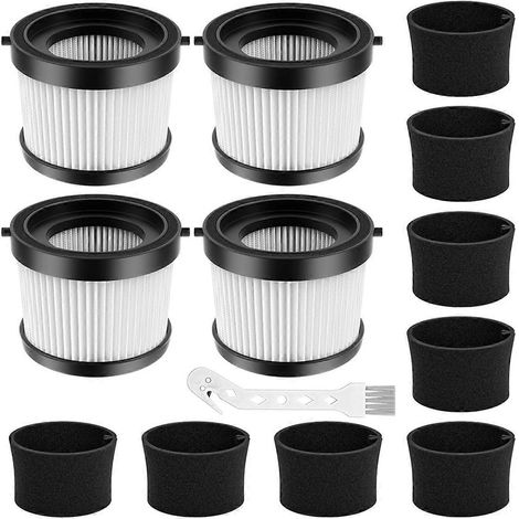 4 filtres pour aspirateur portatif sans fil DEWALT 20V DCV501HB (1/5)