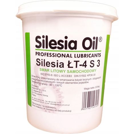 Graisse au lithium Silesia Oil ŁT43 0,8 kg (1/5)