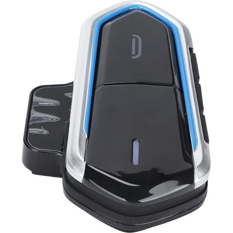 Casque de Moto, Casque de Moto Interphone Bluetooth Systèmes de Communication de Casque sans Fil Casque Bluetooth avec Micro, Capacité de la Batterie 450mAh (1/5)