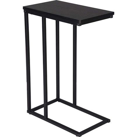 Mesa auxiliar 63,5 cm en metal y madera 190000363
