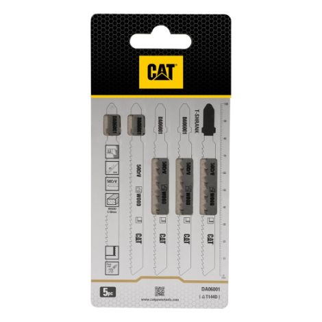 Set da 5 lame da legno per seghetto 10tpi t101br 100mm Caterpillar da06004 (1/2)
