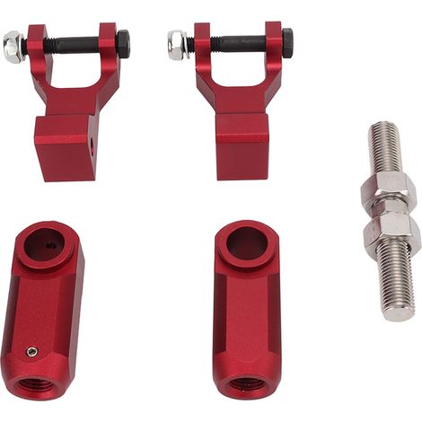 Tieferlegungssatz für Vorder- und Hinterachse, 4x4, Aluminium, für Raptor 350, 660, 700, rot (Teile/Satz) (1/5)