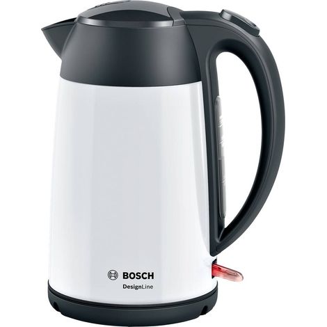 Bosch Haushalt TWK3P421 Bollitore Bianco, Nero Capacità effettiva: 1.7 l (1/5)