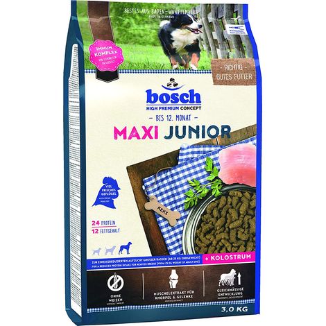 Bosch MAXI JUNIOR 3 kg Chiots Volaille (1/5)