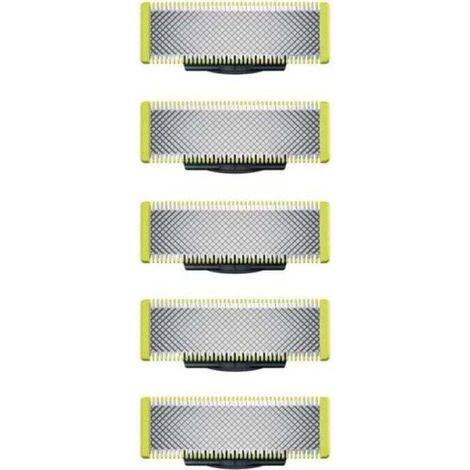 Lames de Rechange – Acier Inoxydable, Lot de 5 pour Rasage et Stylisation (1/4)