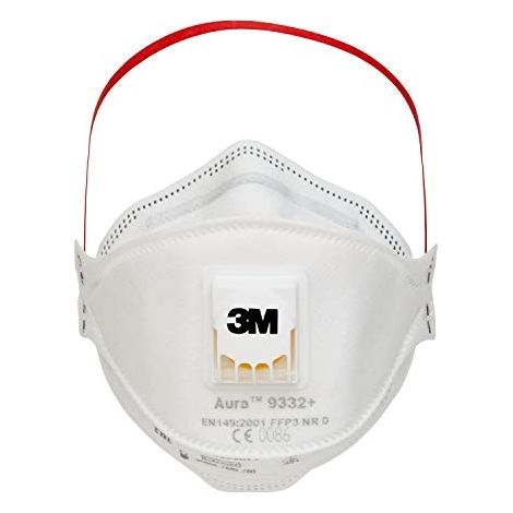 3M 9332PRO5 Masque isolant et bois dur (1/3)