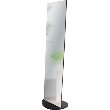 Lupia - Specchio da terra elegant 40x160 cm MIRROR ORIGINAL BLACK, specchiera per camera da letto, soggiorno, ingresso (1/4)