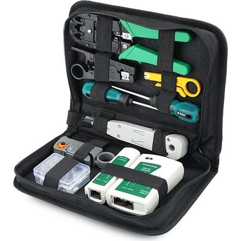 Kit de destornilladores multifuncionales One Word: Cortacables, pelacables y destornillador plano Phillips. (1/5)
