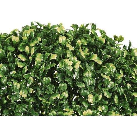 Boule de buis artificiel vert D28cm - Atmosphera Créateur d'intérieur (1/2)