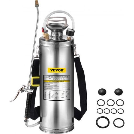 Pulvérisateur Inox 10L Brumisateur Jardin pour Plante pour (1/5)