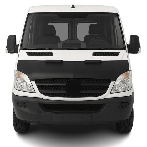 Protège Capot pour Mercedes Sprinter W906 2006-2013 Masque vinyle Noir (1/5)
