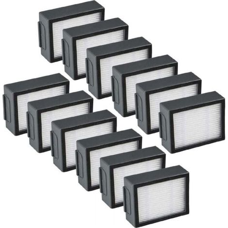 Paquet de 12 filtres de remplacement pour aspirateur iRobot Roomba i&e i7 e5 e6 + J7, pièces de rechange, accessoires (1/4)
