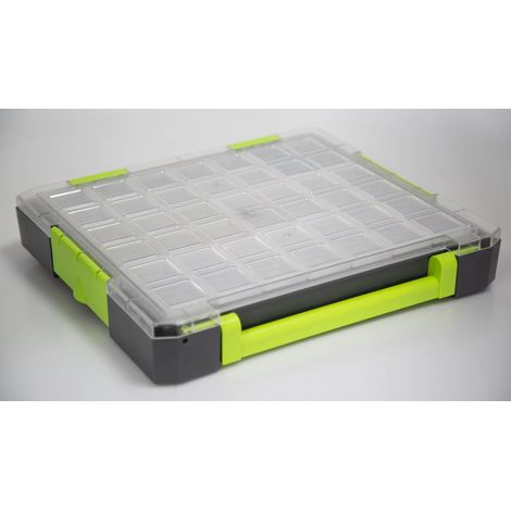 Boite compartimentée RS PRO, Plastique, 425mm x 375mm x 70mm ( Prix pour 1 ) (1/2)