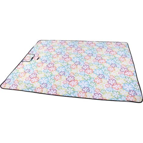Faltbare Outdoor-Strand-Campingmatte aus 600D Oxford-Gewebe, wasserdichte Picknickdecke (2) (1/5)
