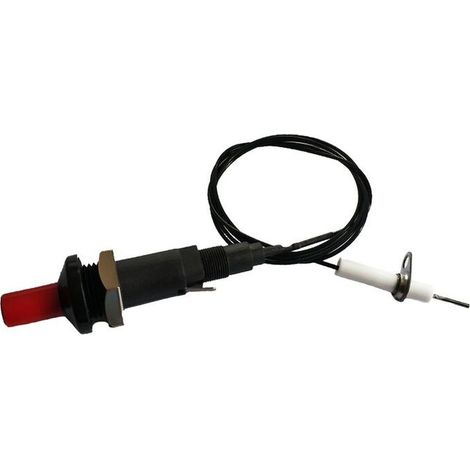 Kit d’allumage Piézo-électrique, Allumeur Piézo à Bouton-Poussoir pour Gril, Barbecue, Cuisinière à gaz, avec Cable de 100cm (1/5)