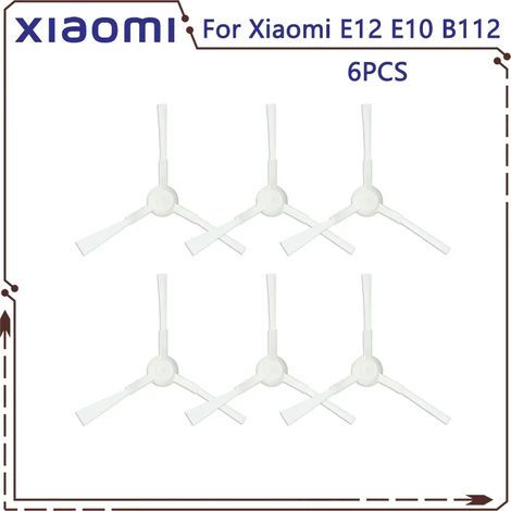 (6PCS1) Convient pour aspirateur robot S20 E12 E10 B112 : brosse principale, brosses latérales, lingette de nettoyage, filtre HEPA. Pièces de rechange pour aspirateur robot S20 E12 E10 B112. (1/4)