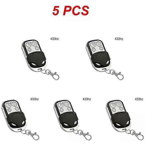 Nouveau duplicateur 433/315 MHz, télécommande universelle sans fil pour porte de garage, duplication de code, porte-clés, clonage 433 MHz, pochette pour montre de garage (1/5)