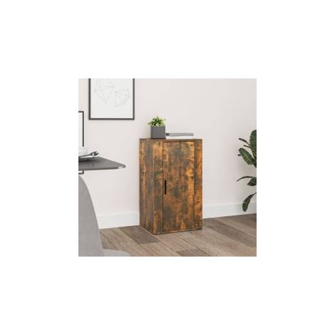 Buffet Chêne fumé 40x33x70 Bois d'ingénierie (1/5)