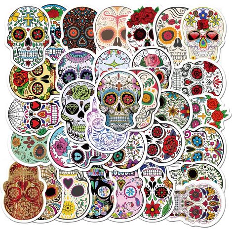 Pack 50 Autocollants Vinyles Graffiti Décoratifs pour Ordinateur Portable Voiture Skateboard Moto Vélo Bagages Pare-chocs Stickers Bombes (36) (1/5)