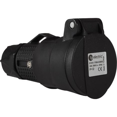 Pannello prese elettriche UPS 16A 250V TIPO F Schuko con pressacavo IP54 (1/5)