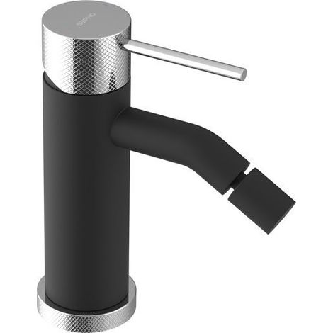 Sapho Ultrasan - Mitigeur de bidet, noir mat/chrome UT003VBC (1/2)