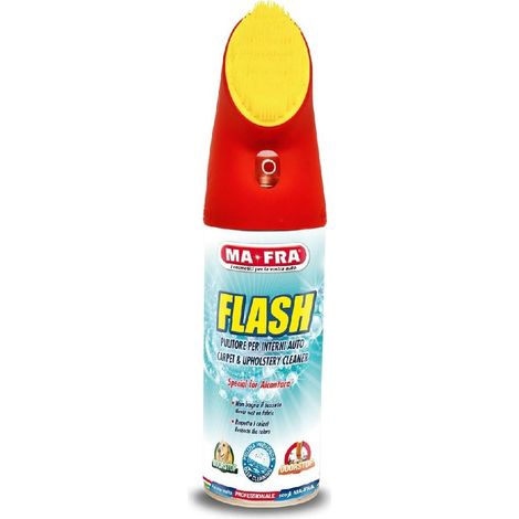 TRADE SHOP - Pulitore Interni A Secco Adatto Tessuto Velluto Alcantara Neutralizza Odori 400ml - (1/3)