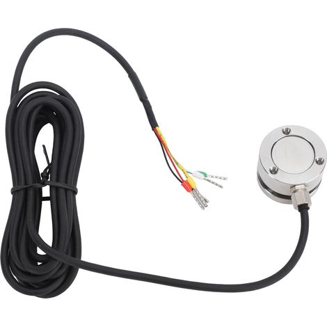 1T Flachmembran-Kastenwägezelle aus Edelstahl mit hoher Genauigkeit, Wägesensor zur Messung von Aufprallkräften, 5–15 V (1/5)