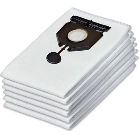 Lot de 6 sacs filtrants Kärcher 2.889-154.0 NT 30/1 Ap L, NT 30/1 Ap Te L, NT 30/1 Tact L, NT 30/1 Tact Te L, 30 l (1/5)