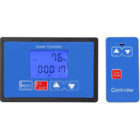 Contrôleur de Vitesse Moteur DC 6.5V-55V 30A avec Affichage LCD et Minuterie Programmée pour Cycles Automatiques (1/5)