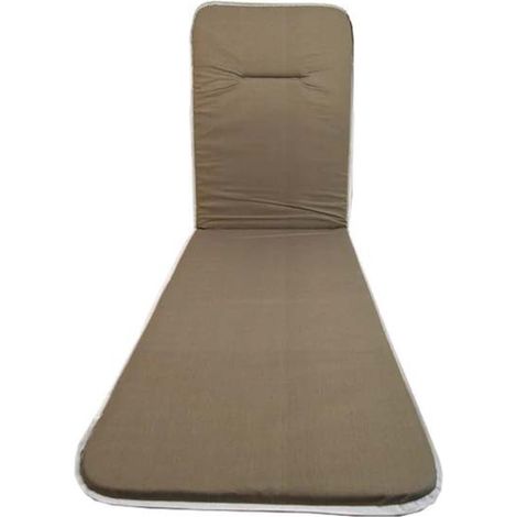 Cojin Action Tumbona 185x55x2,5 Taupe 986748