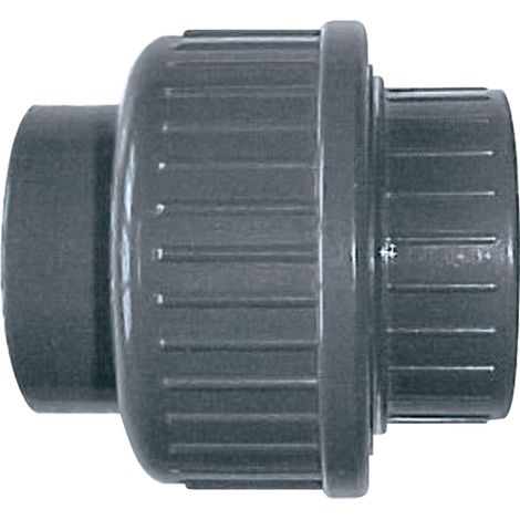 Jardibric – Raccord PVC à visser pour arrosage enterré – Filetage F 26x34 – Pression PN10 – Installation facile sans outils
