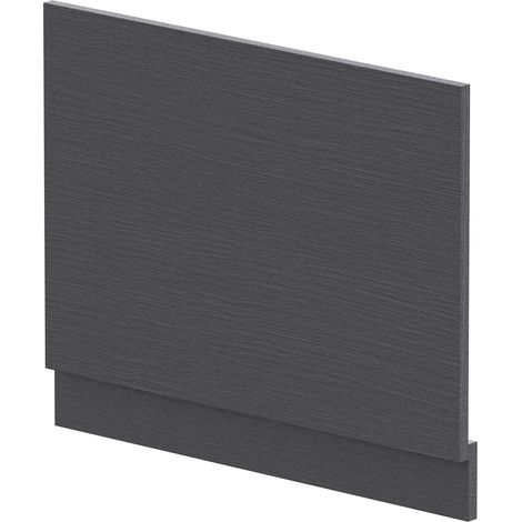 Nuie Graphite Grey Woodgrain 700mm Bath End Panel - MPC2211