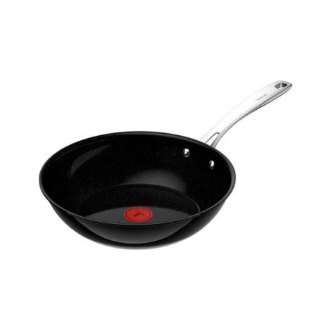 Wok - TEFAL - EXCELLENCE CERAM - 28 cm - Revêtement céramique antiadhésif - Technologie FUSIONCORE