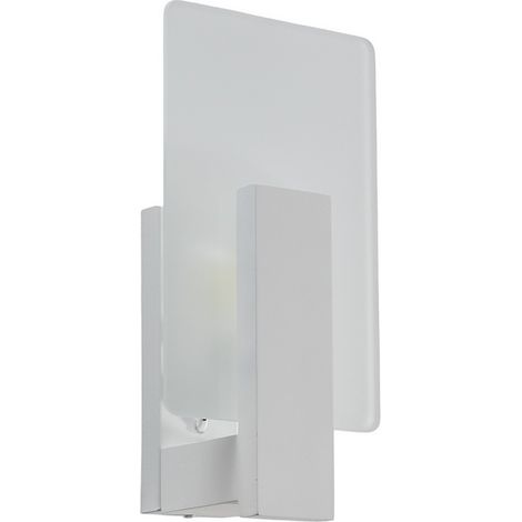 [NEUWERTIG] Envostar Peach Puff Wandleuchte Wandlampe Led Glas Weiß Austauschbar Dimmbar B-Ware