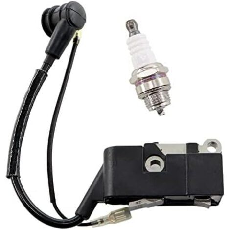 Ignition coil with spark plug for Güde KS400B chainsaw (1/5)