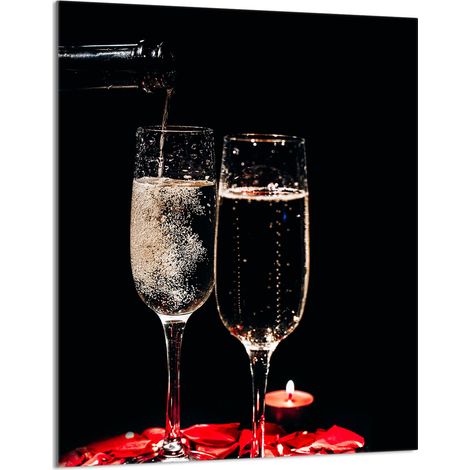 Glasschneidebrett 40x52 Wein