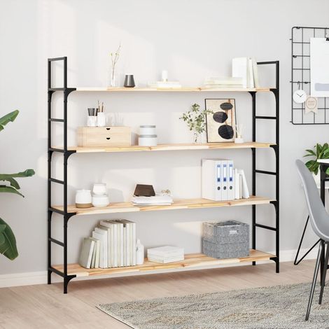 Étagères flottantes 3 pcs-Étagère murale-Étagère Suspendue 120x30x2 cm acacia massif non traité 425316 (1/5)