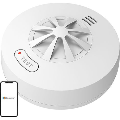 Allarme con sensore di calore wireless interconnesso Heiman HM-5HW (1/5)