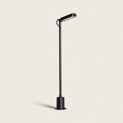 LED Strahler 6W 60cm mit Erdspieß Flux  Schwarz
