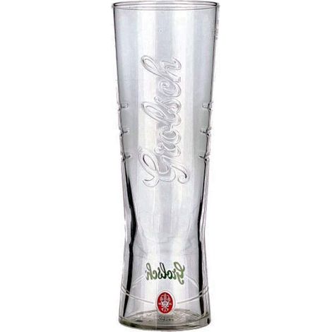 Lot de 6 verres à pied Grolsch - 25 cl - Verres à bière superbes et neufs