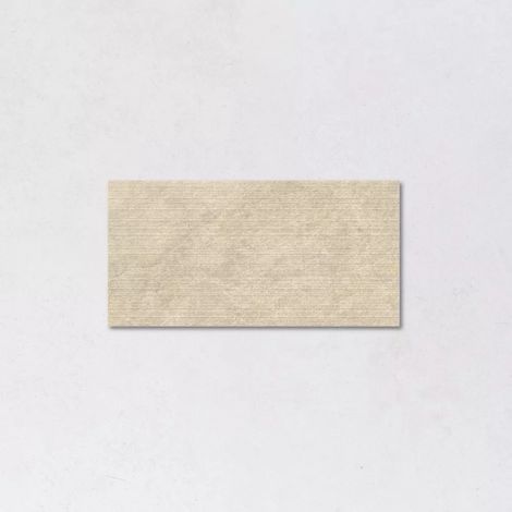 Carrelage Intérieur Effet Pierre DOLOMIA 60x120 cm Groove Beige Dolomia (1/3)