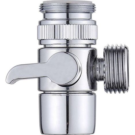 Küchenarmatur, Umstellarmatur, Verteiler für Küche oder Bad, Armaturenadapter, 3-Wege-Umstellarmatur, Verteiler (1/5)