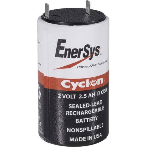 Enersys Hawker Cyclon E Batterie 8 Ah 2 V Schwarz (1/5)