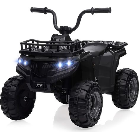 Quad ÉLectrique Enfant 12 V, Voiture ÉLectrique pour Enfant ATV, Voiture éLectrique 2 Vitesses, Voiture Electrique pour GarçOns Et Filles De 2 à 5 Ans((Noir) (1/5)